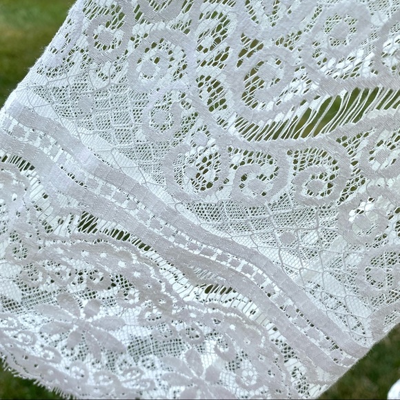 Chico's White Lace Top - Picture 9 of 14